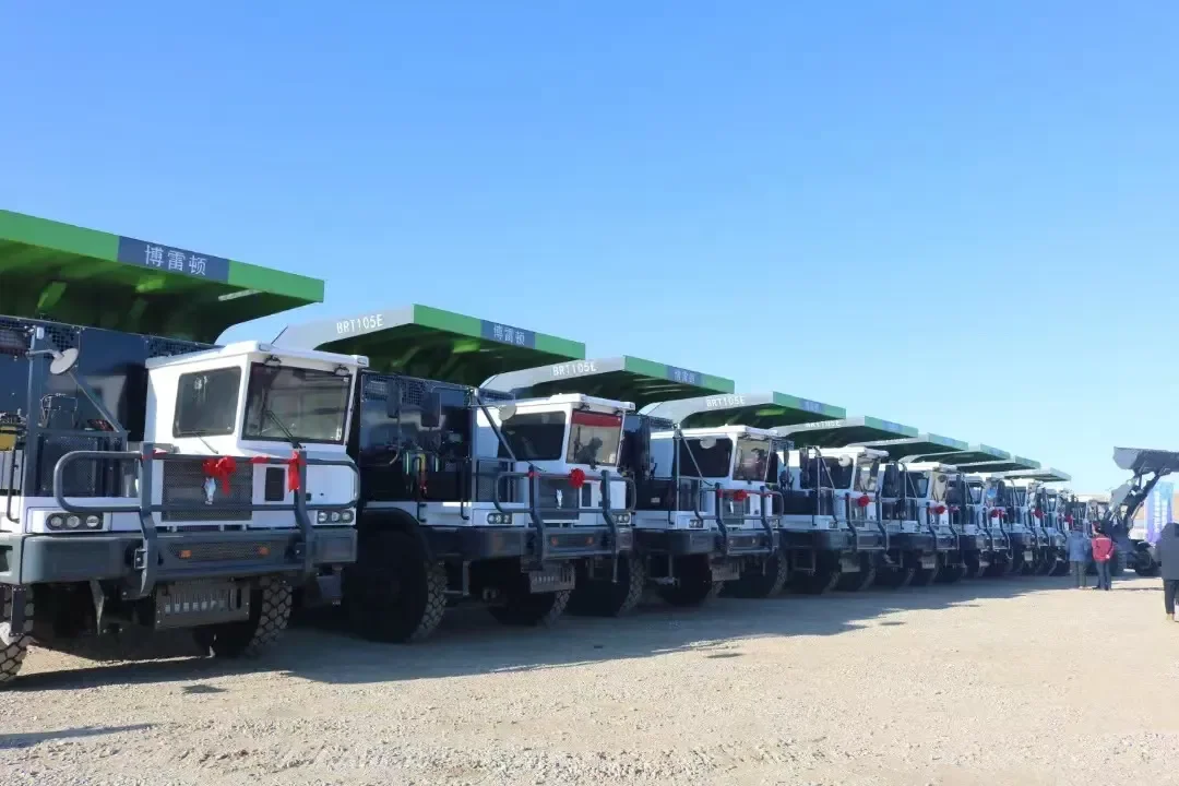 博雷顿电动矿卡出征无人驾驶技术助力非煤矿山智能化建设