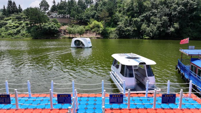 无人驾驶智能游船解锁百花湖新玩法(图5)
