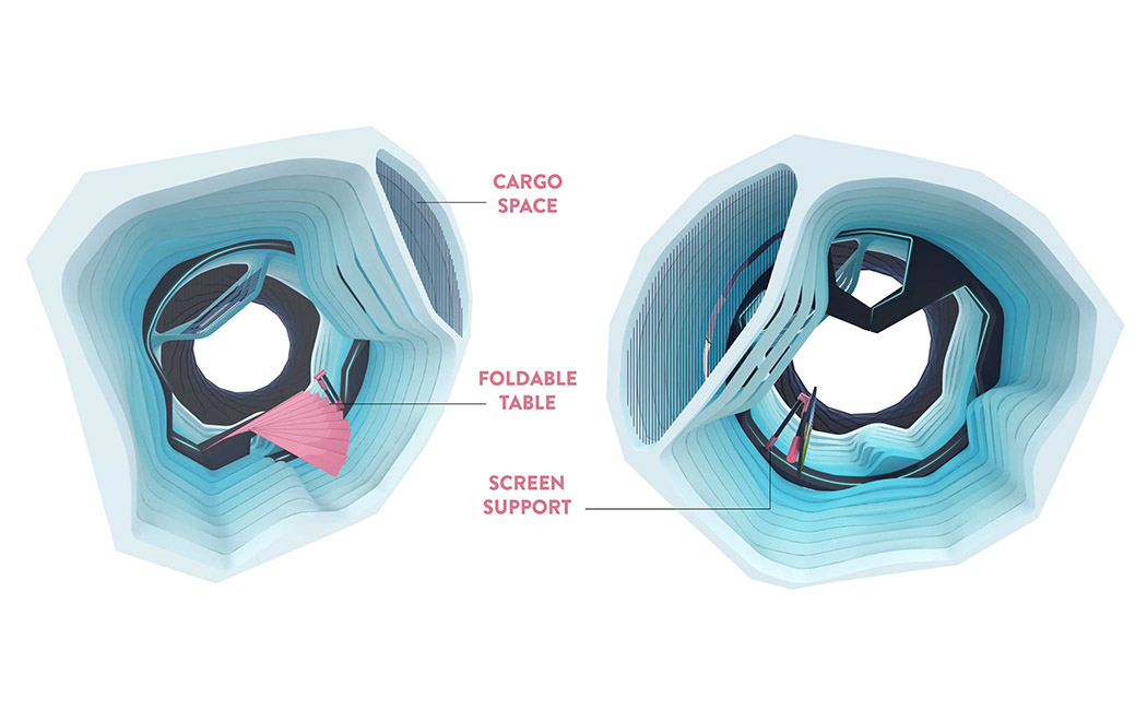 自动驾驶概念车设计未来出行新方式无人驾驶的汽车(图2)