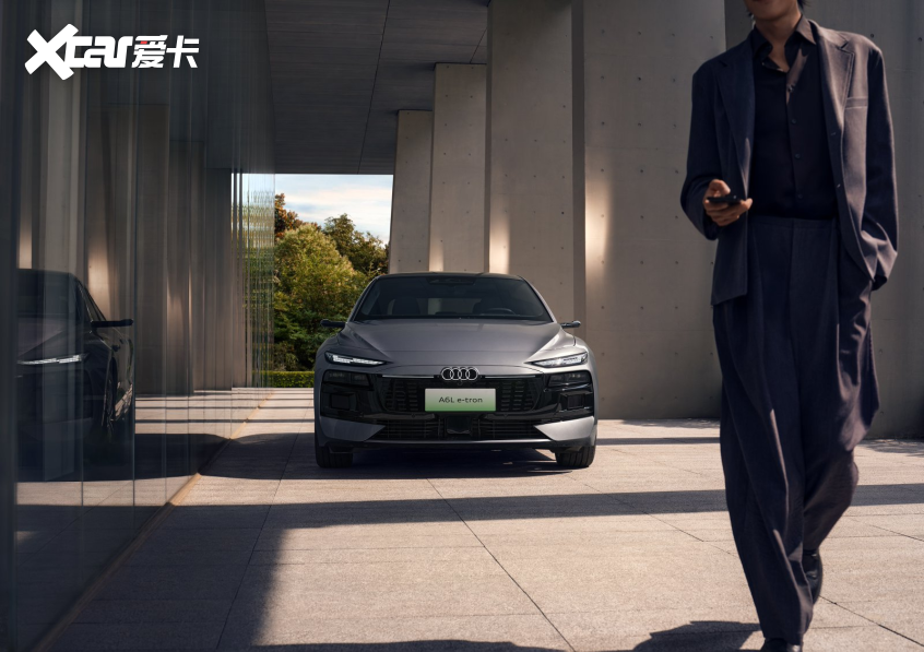 出道即王炸奥迪A6Le-tron硬刚豪华纯电(图5)